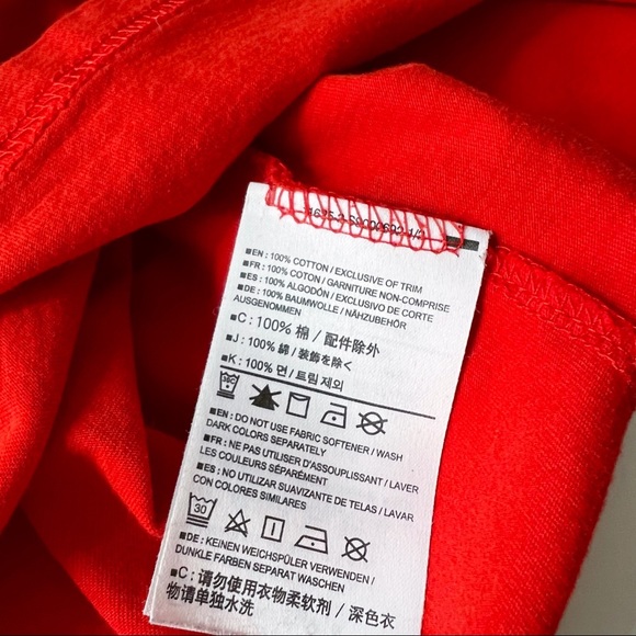 Arc’teryx Red Graphic Geometric Print T-Shirt Men’s Size Large - Picture 7 of 7